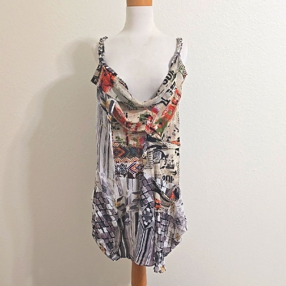 SGC‎ Multicolor Boho/artsy  Dress/tunic size Large